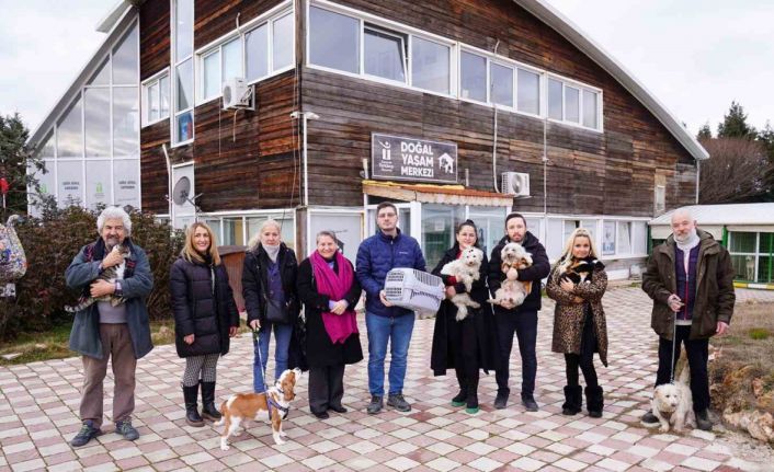 57 patili dost sıcak yuvasına kavuştu