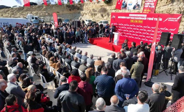 Adana Büyükşehir Belediyesi Modern Hayvan Barınağı Ek Yeni Tesis’in temeli atıldı