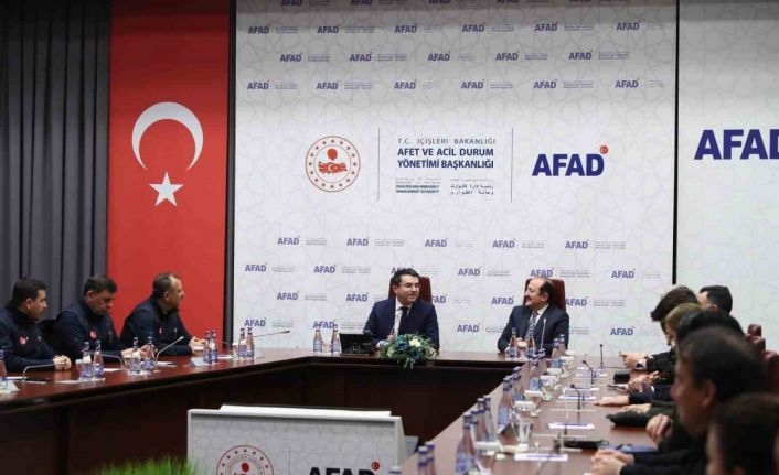 AFAD Başkanlığına atanan Pehlivan görevine başladı