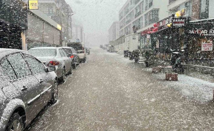 Altay kar fırtınası Düzce’de etkisini gösterdi