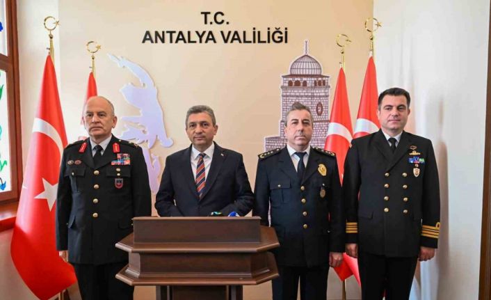 Antalya Valisi Hulusi Şahin: "2025’te denetimler yoğunlaşacak"