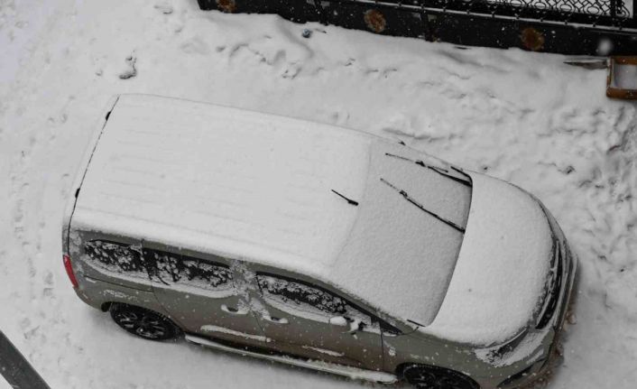 Ardahan’da kar yağışı etkili oldu