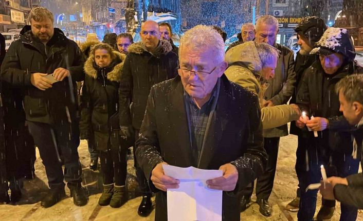 Asrın felaketinde hayatını kaybedenler Zonguldak’ta anıldı