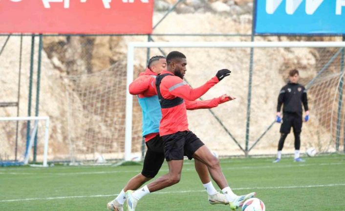 Atakaş Hatayspor, Samsunspor maçı hazırlıklarını sürdürdü