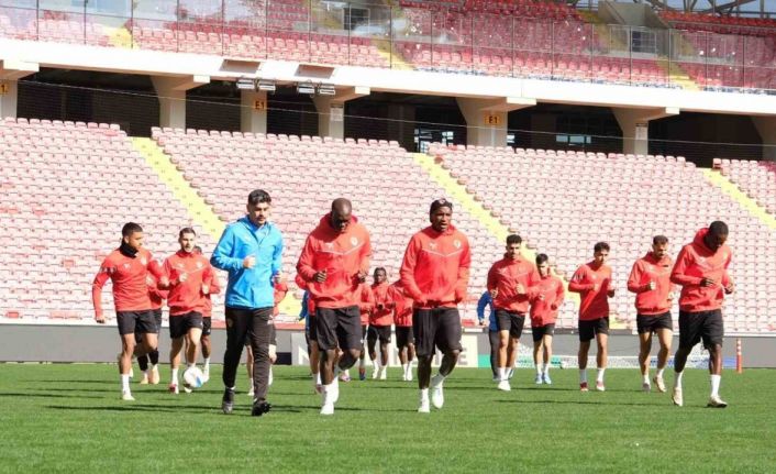Atakaş Hatayspor, Samsunspor maçı hazırlıklarını tamamladı