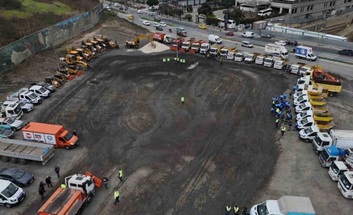 Bağcılar Belediyesi kar hazırlıklarını tamamladı