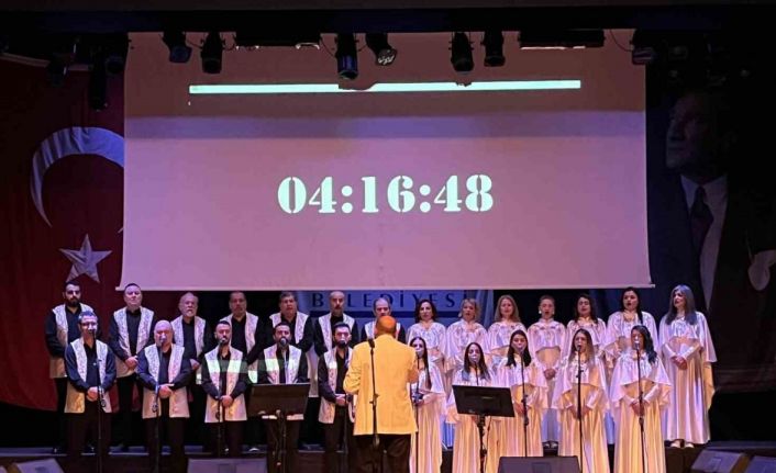 Bahçelievler’de, 6 Şubat depreminin yıl dönümü Antakya Medeniyetler Korosu ile anıldı