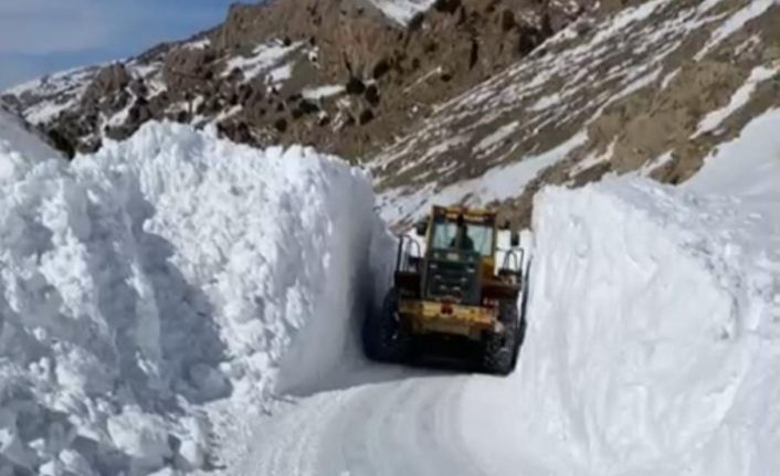 Başkale’de kar yağışı: 50 yerleşim yerinin yolu ulaşıma kapandı
