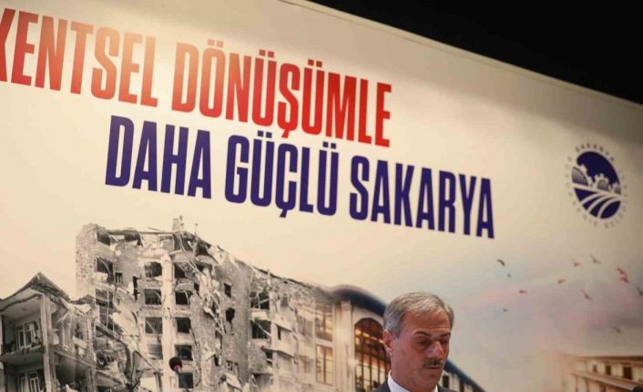 Başkan Alemdar: "Kentsel dönüşüm Sakarya’nın beka meselesidir"
