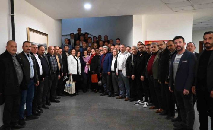 Başkan Çerçioğlu, Nazillili muhtarlarla görüştü