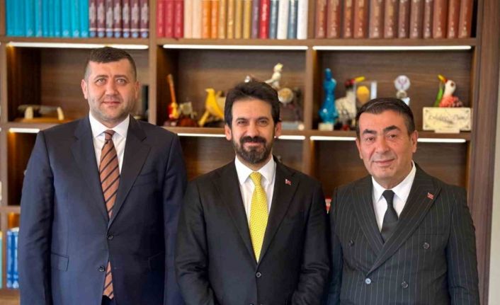 Başkan Metin, kütüphane için görüşmelerini sürdürüyor