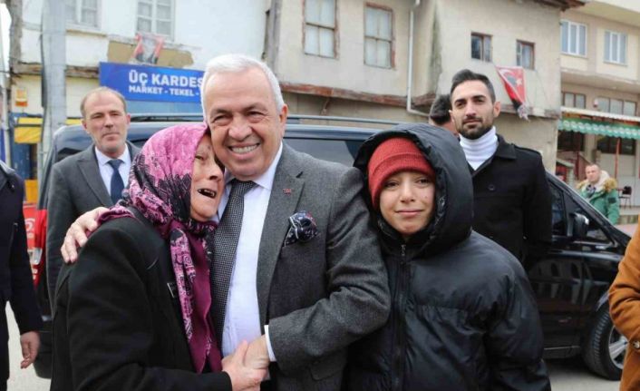 Başkan Şadi Özdemir vatandaşları dinledi