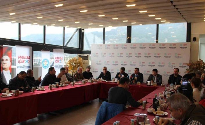 Başkan Zeyrek basının sorularını yanıtladı