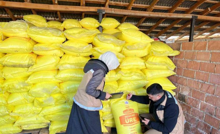 Bayburt’ta gübre denetimleri yapıldı