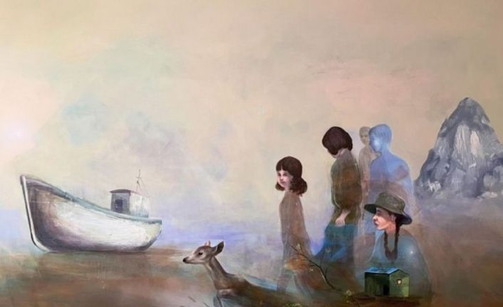 "Bilinmeyen Bir Yer" sergisi Maltepe’de açıldı