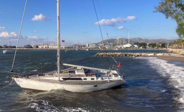 Bodrum’da fırtına devam ediyor