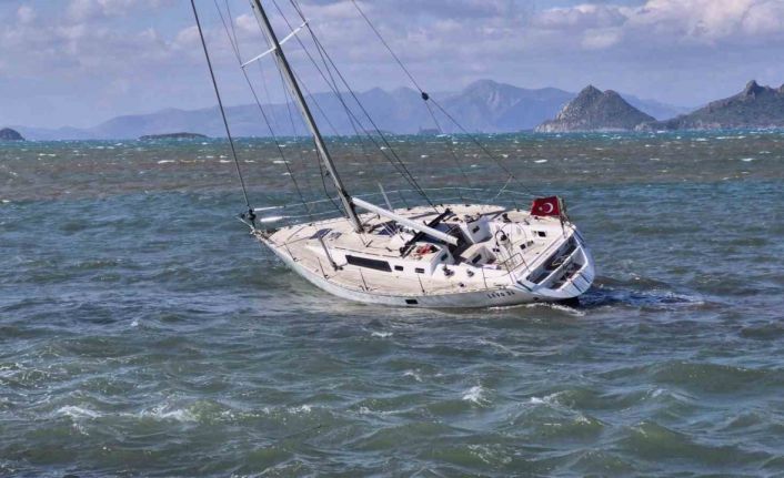 Bodrum’da fırtına etkili oluyor