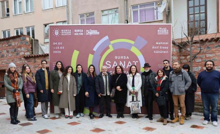 Bursa sanat çalıştayı, kent, mekan, hafıza sergisi ile taçlandı