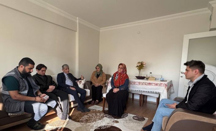 Büyükşehir vatan kahramanı merhum gazinin ailesini unutmadı