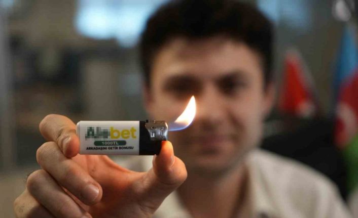 Çakmaklarda yasadışı sanal kumar reklamı