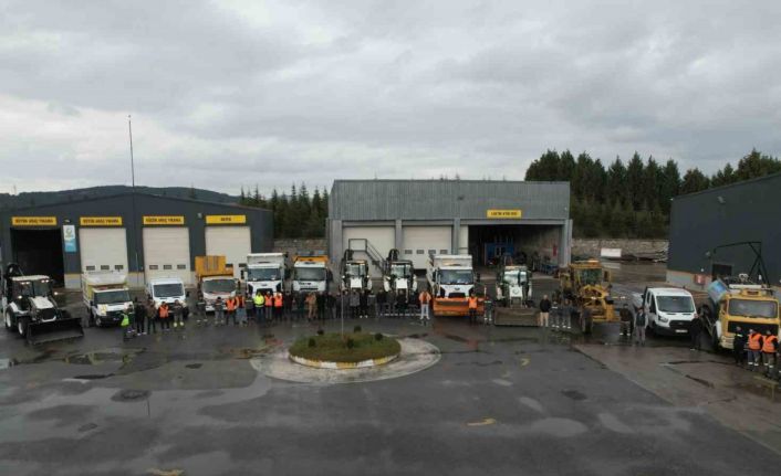 Çayırova Belediyesi kar yağışına hazır