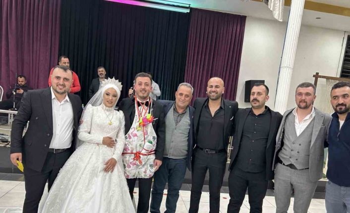 Damada mutfak ürünleri hediye edildi