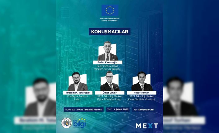 Denizli’de sanayide ikiz dönüşümü başarılı kılmanın yolları konuşulacak