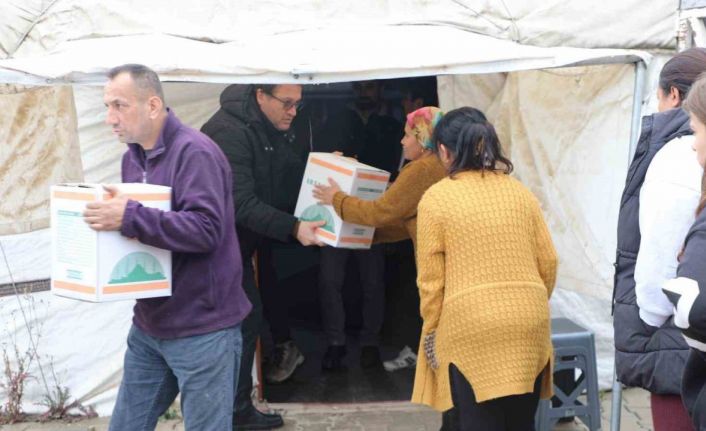 Depremin ikinci yılında Hatay’a destek