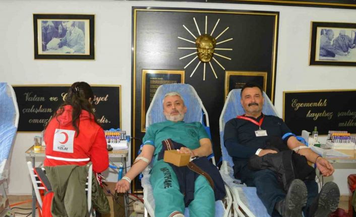 Devlet hastanesinde kan bağışı kampanyası