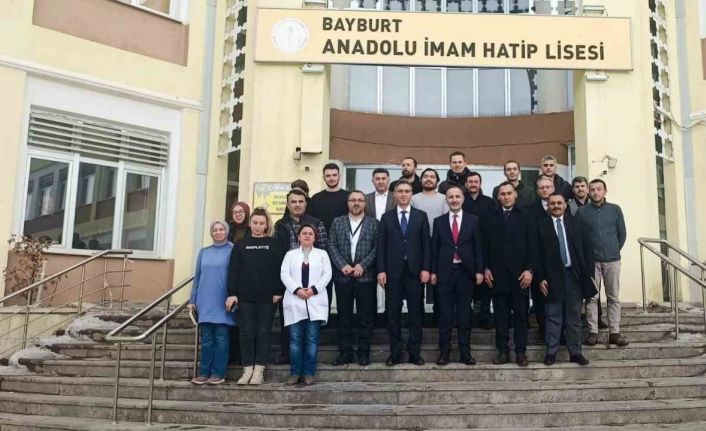 Din Öğretimi Genel Müdür Yardımcısı Özkan’dan Bayburt Anadolu İmam Hatip Lisesine ziyaret