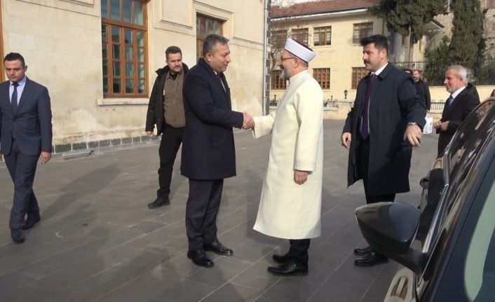 Diyanet İşleri Başkanı Prof. Dr. Ali Erbaş Kilis’te