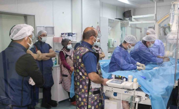 Diyarbakır Çocuk Kalp Merkezinde invaziv çalıştayı yapıldı