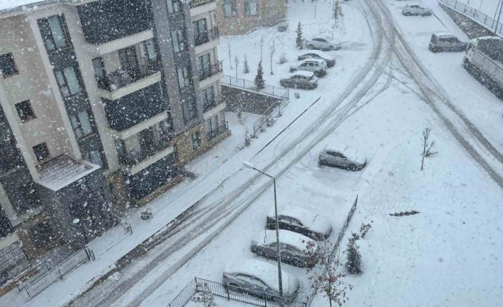 Elazığ’da kar yağışı etkisini sürdürüyor