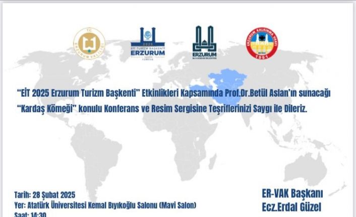 ER-VAK’tan "Kardaş kömeği" konferansı