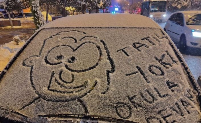 Erzincan için kar yağışı uyarısı