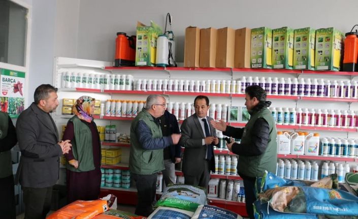 Erzincan’da gübre denetimleri yapıldı