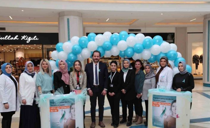 Erzurum’da kanser farkındalık etkinliği düzenlendi