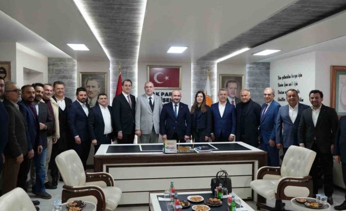 ESO heyetinden İl Başkanı Albayrak’a hayırlı olsun ziyareti