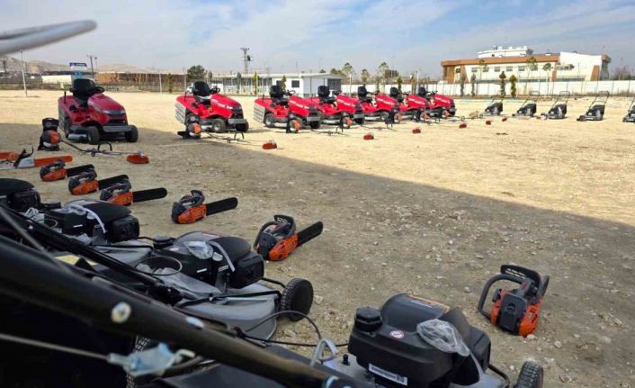 Eyyübiye Belediyesi makine ekipman kapasitesini arttırdı