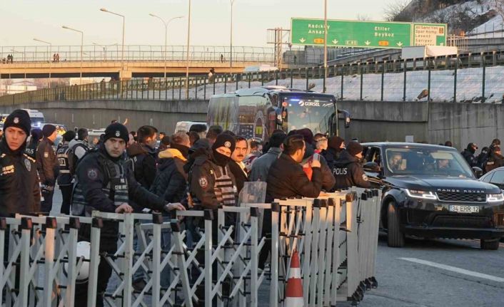 Fenerbahçe, derbi için stada geldi