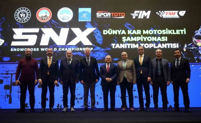 FIM Dünya Kar Motosikleti Şampiyonası tanıtım toplantısı gerçekleştirildi