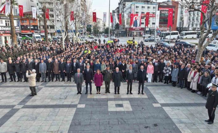 Gazi Mustafa Kemal Atatürk’ün Denizli ziyaretinin 94. yıl dönümü törenle anıldı