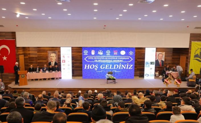 ‘Genç Muhafızlar Hafızlık Yarışması’ finali Bayburt’ta yapıldı