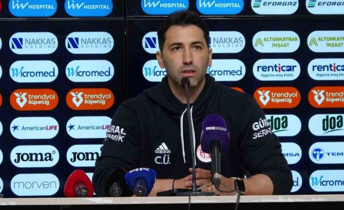 Halil Cihan Ünal: "İyi bir futbol ortaya koyduk ancak sonuçlandırmada başarılı olamadık"