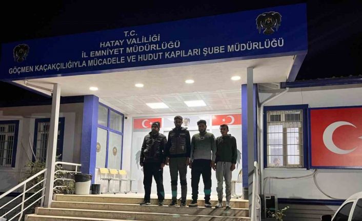Hatay’da kaçak göçmen yakalandı, 1 organizatör tutuklandı