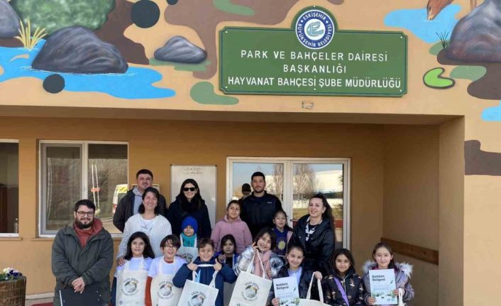 Hayvanat Bahçesi minik misafirlerini ağırladı