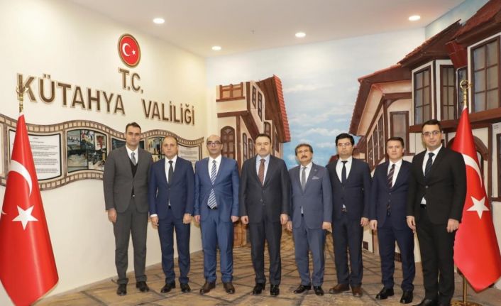 HSK Başmüfettişi ve beraberindeki heyetten Vali Musa Işın’a ziyaret