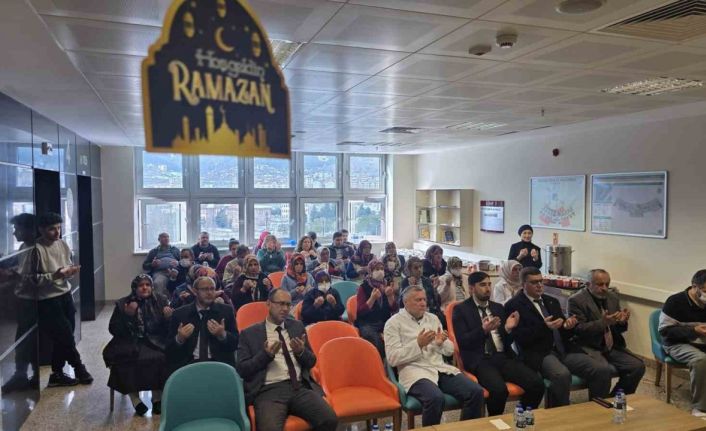 İlçe Müftülüğünden palyatif servisindeki hastalara destek etkinliği