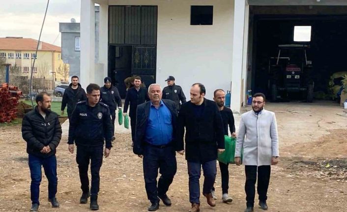 İşçimen’den depremde hayatını kaybeden polis memurunun ailesine ziyaret