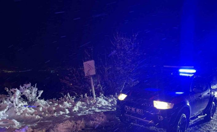 Jandarma aracı uçurumdan yuvarlandı: 2 yaralı